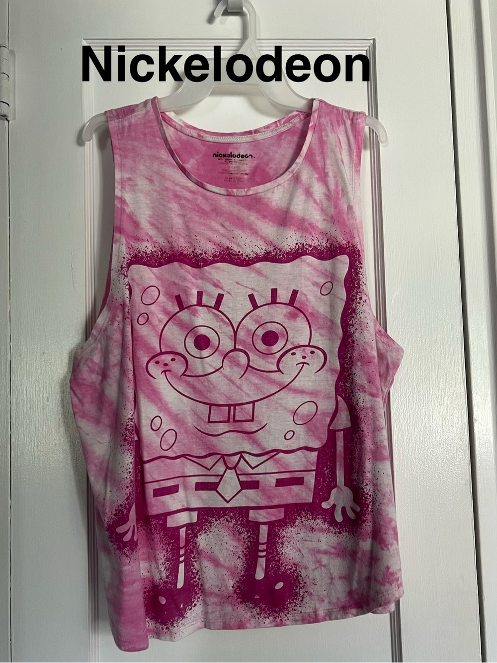 Nickelodeon SpongeBob Tank Top, Size Juniors XXL